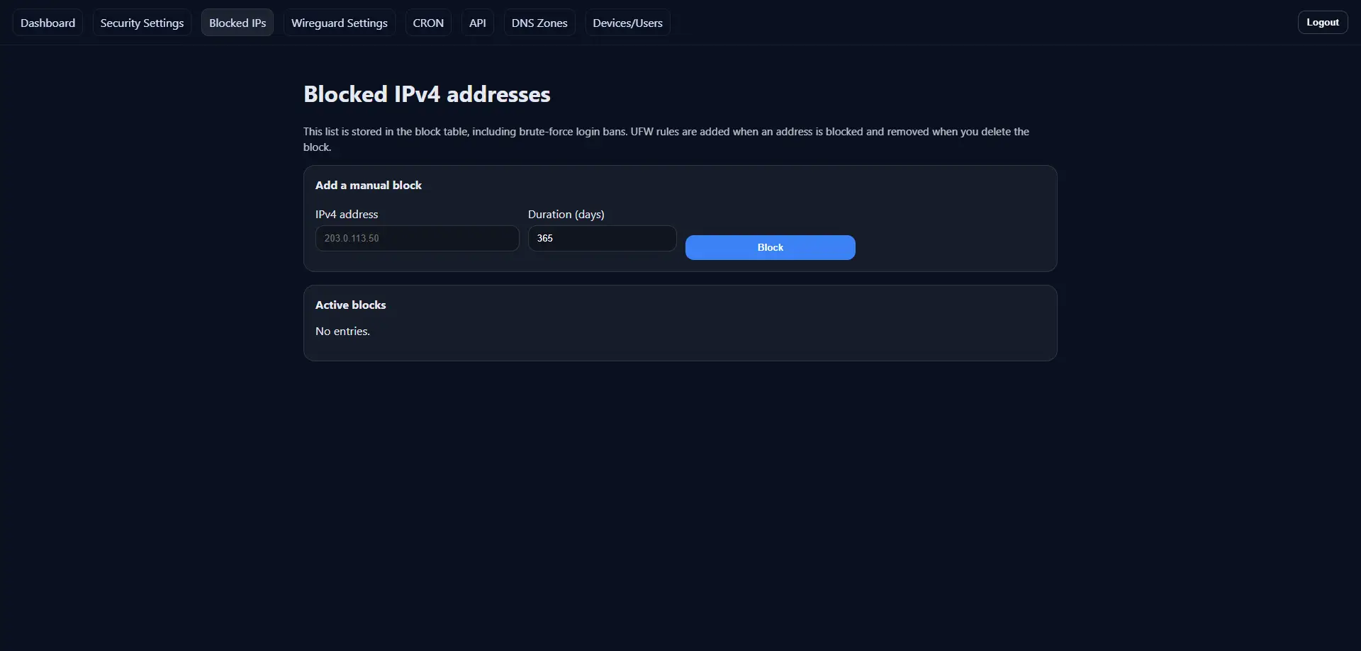 Firewall Block IP Full Photo